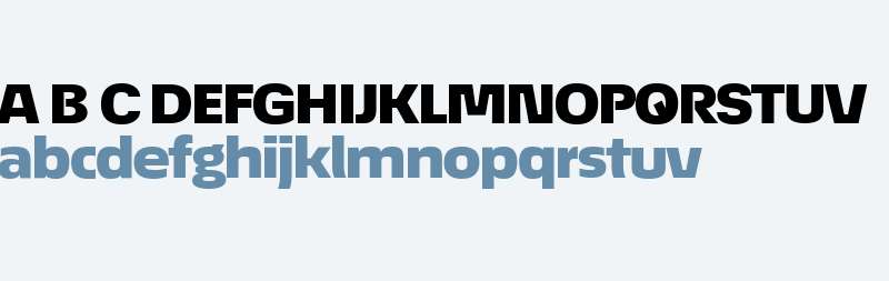 EconoSans Red Black Exp