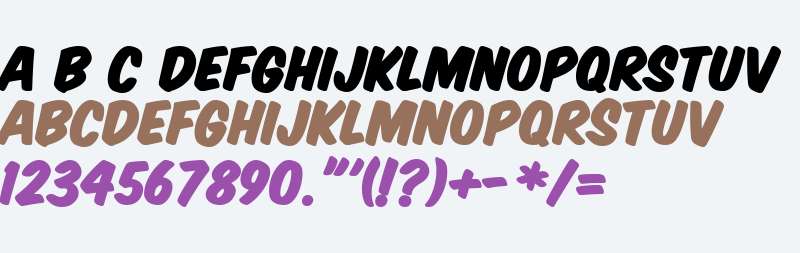 Komika Title - Paint