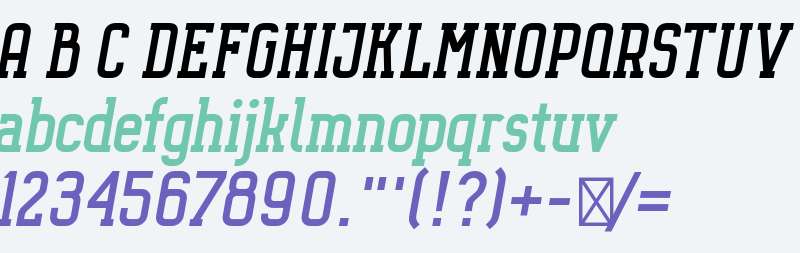 Octanis Slab Italic
