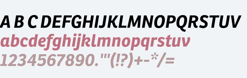 Ronnia Bold Italic