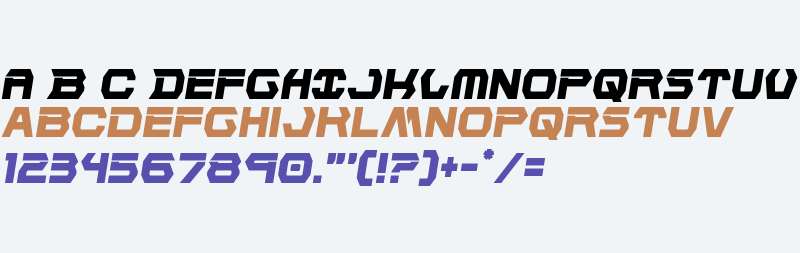 New Cyborg Condensed Semi-Ital