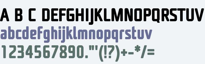UnicodCond Condensed 2