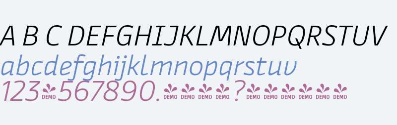 FSP DEMO - Ways Variable Italic