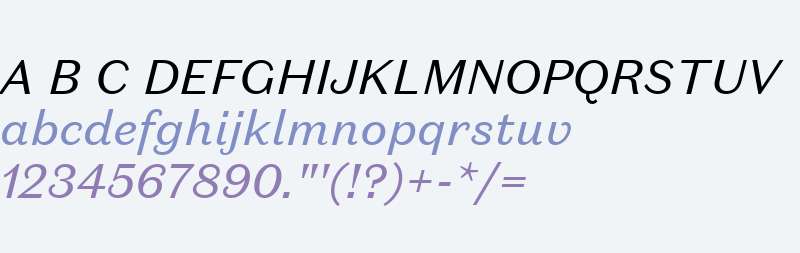Domaine Sans Text Italic Italic