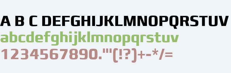 Francker W01 Condensed Bold