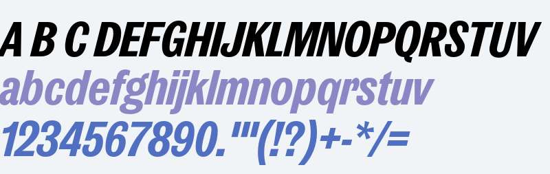 Publish Gothic Condensed