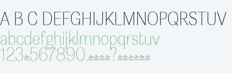 FONTSPRING DEMO - Astrid Grotesk XLt SCn