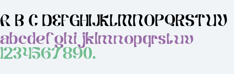 font 92 Black