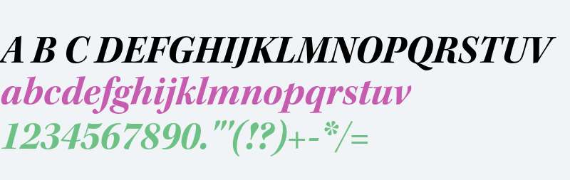 Kepler Std Bold Italic Subhead