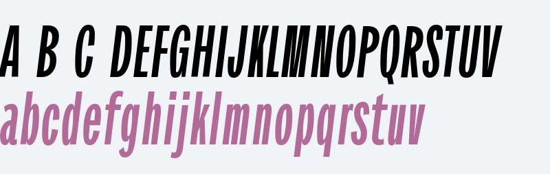 Sztos Test Light Cond Italic
