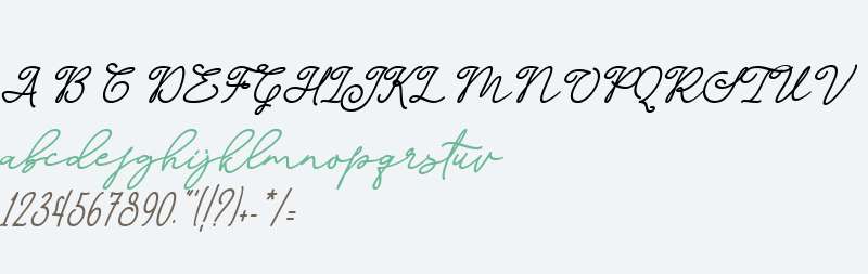 Dinila Script Italic