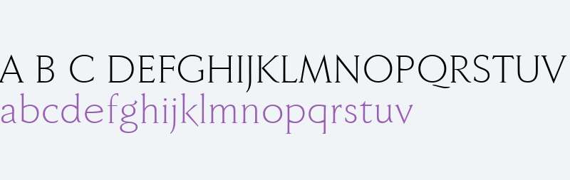 Faber Serif Reduced Light