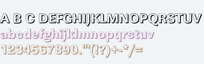 LinearSh-Xbold-Regular