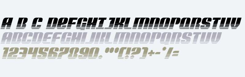 Nightwraith Two-Tone Italic