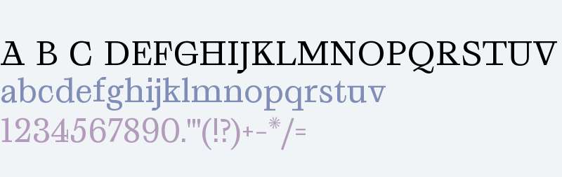 Grafier Regular Text