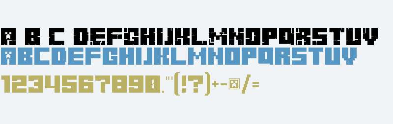 Minecraft Title Cyrillic Regular