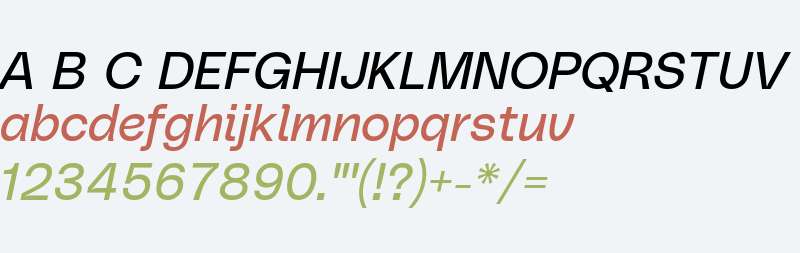 PolySans Neutral Italic