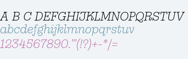 Gonzaga-Trial Light Italic