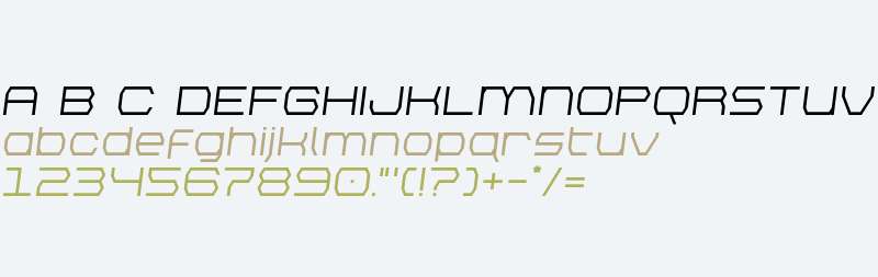 Bretton Semi-Bold Semi-Italic