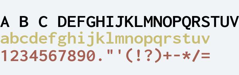 Inconsolata SemiExpanded Bold