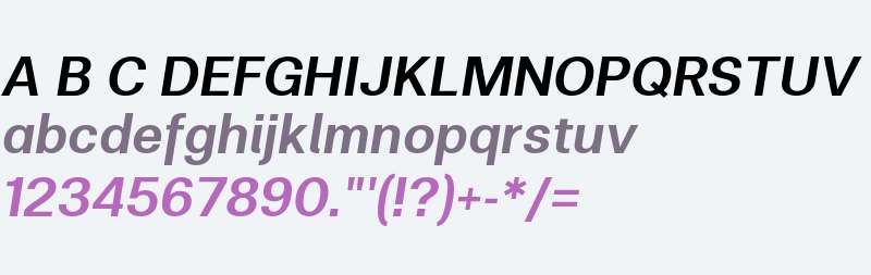 Clinica W01 SemiBold Italic