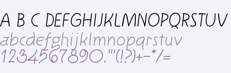 KnewFont Plain