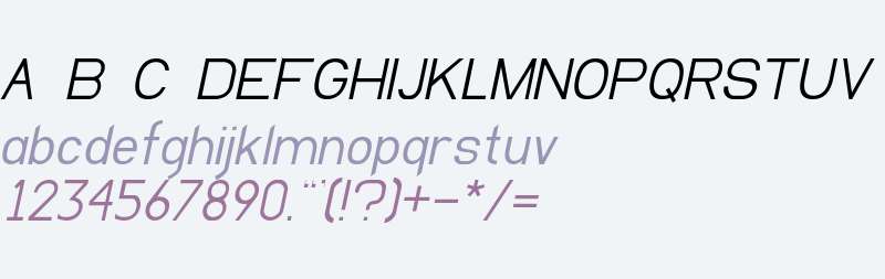 EllipticaLightItalic