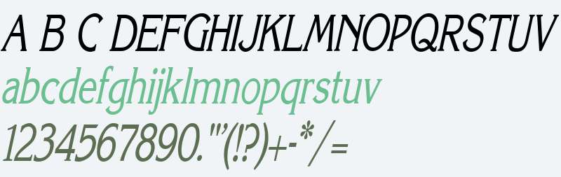 Keira Thin Italic