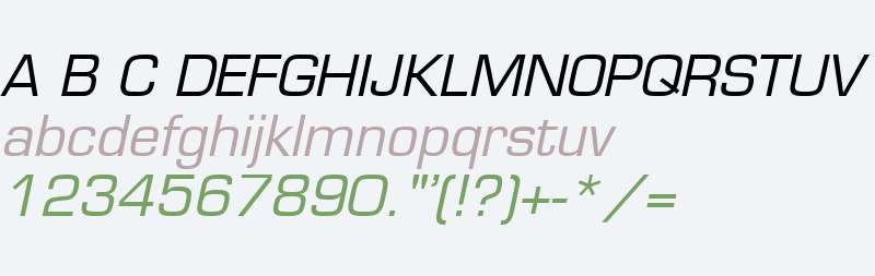 Square721 BT-Italic