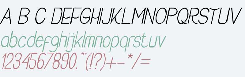 Buon Umore Rough Italic