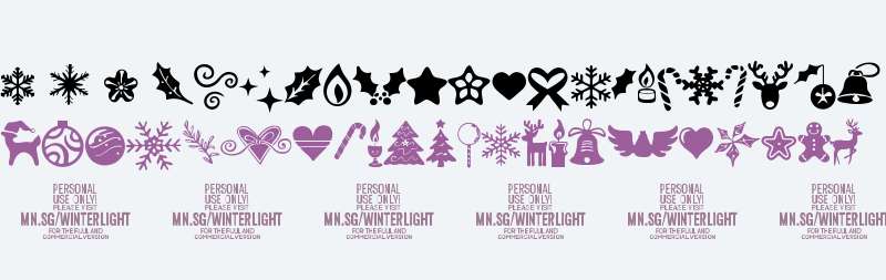 Winterlight Symbols PERSONAL