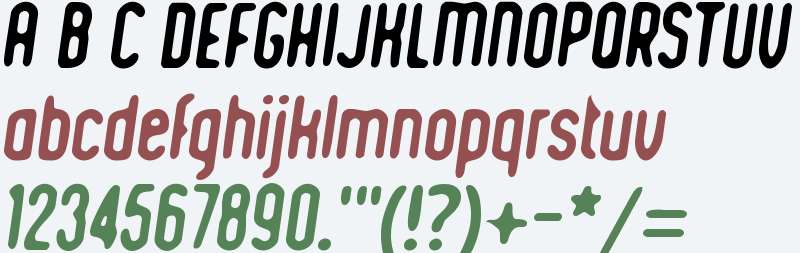 Romantico W00 Italic