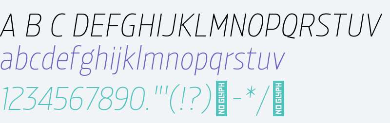 Konsole italic v1.1 TRIAL Compact Thin