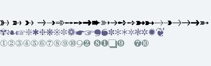 Zapf Dingbats 200*