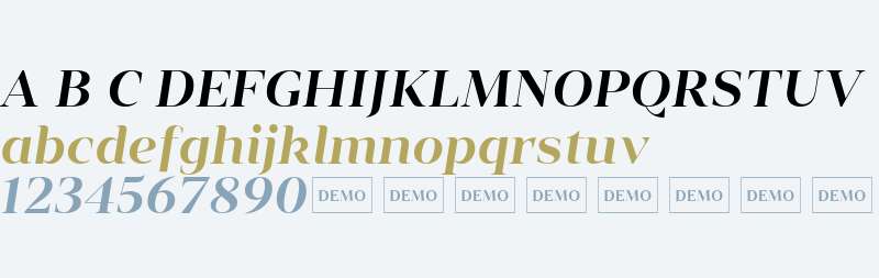 Vendura SemiBold Italic Demo