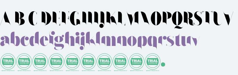 Sliced Trial Black