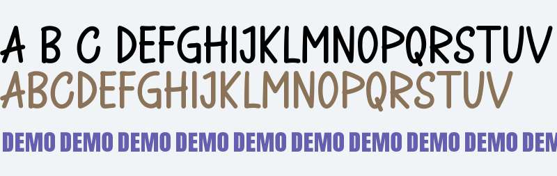 Hamsuke-Demo Font
