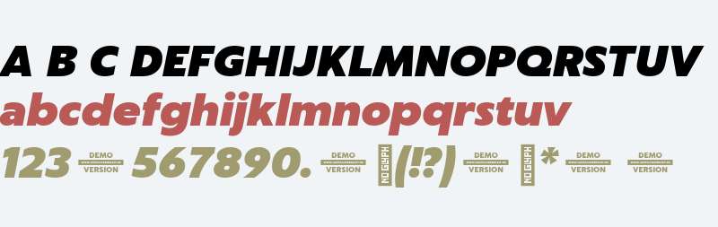 Captura Heavy Italic Demo