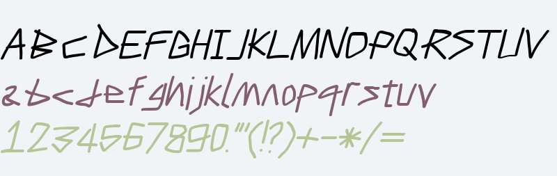 Caveman Bold Italic