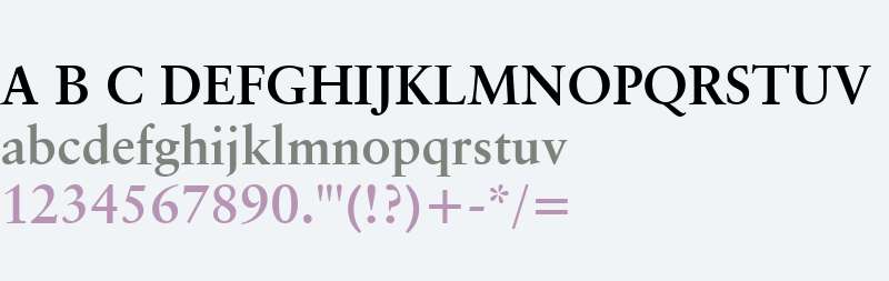 Classical Garamond W03 Bd