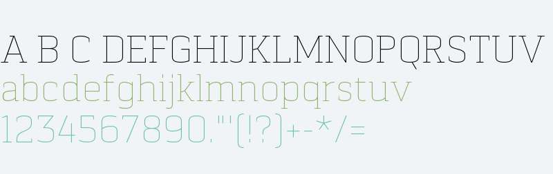 Pancetta Serif W01 Thin