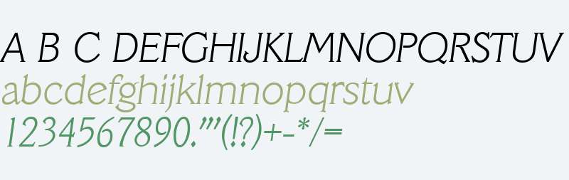 VeracruzSerial-Xlight-Italic