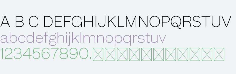 Mint Grotesk Trial Thin