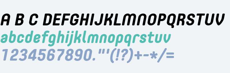 Core Mellow W01 65 Bold Italic