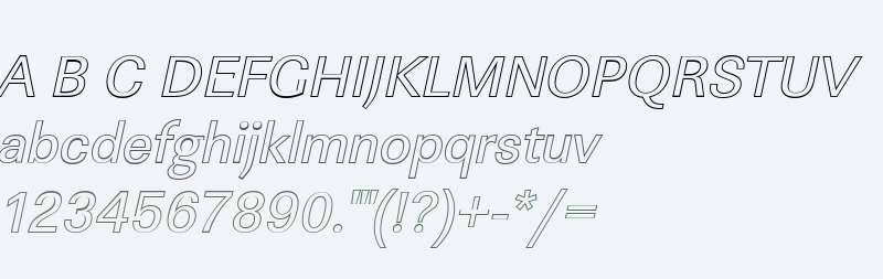 LinearOu-Italic