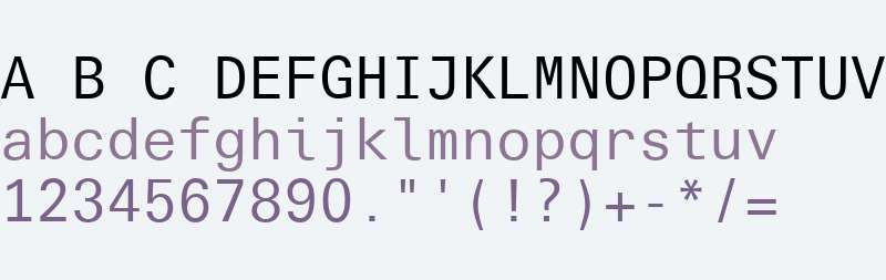 Univers Next Typewriter W04 Rg