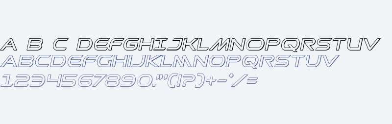 Promethean Outline Italic