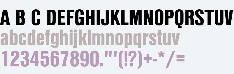 Nimbus Sans DW01BlaCon