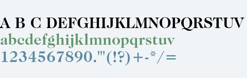 Caslon No.224 Bold BT V2