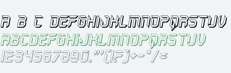 Holo-Jacket 3D Italic